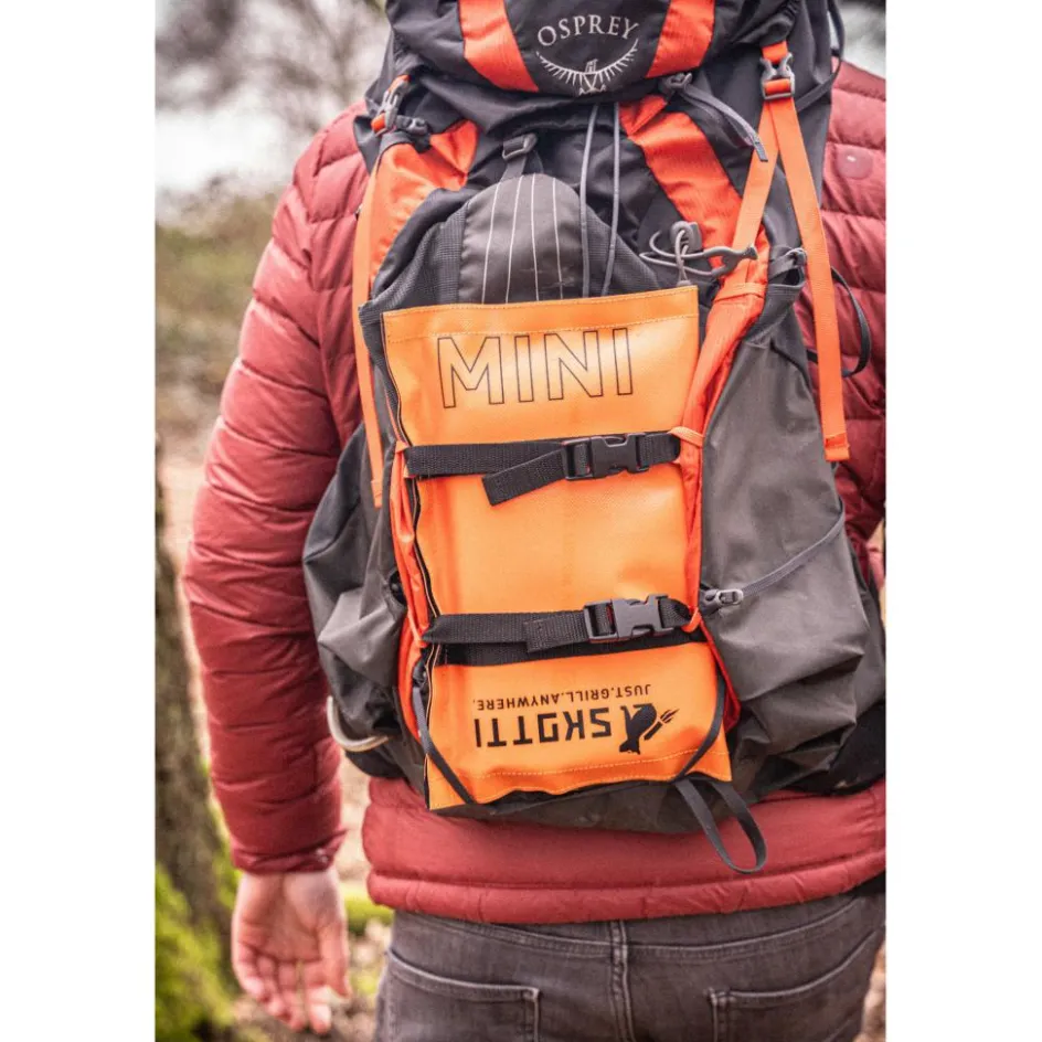 Discount SKOTTI Mini Grill houtskoolbarbecue silver