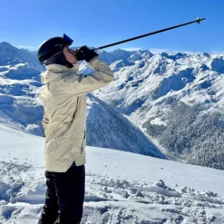 Clearance Slokki Skistokken zwart - 130 cm