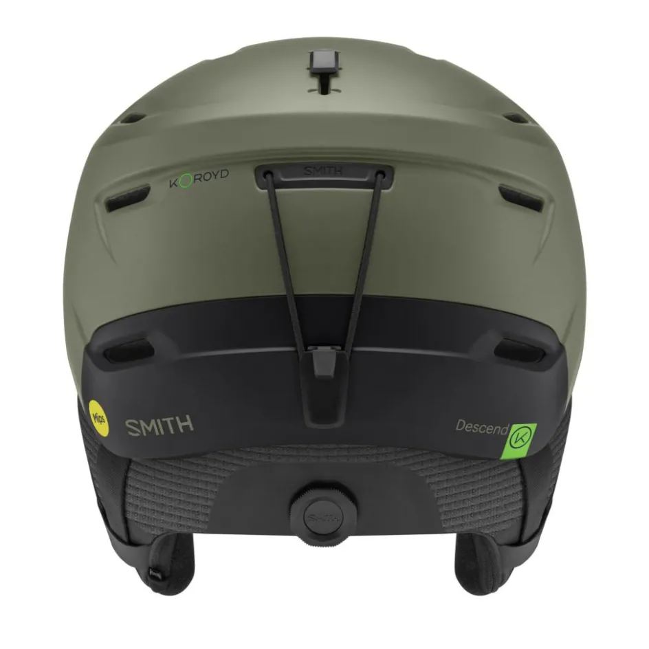 Outlet Smith Descend Mips skihelm matte fatigue green