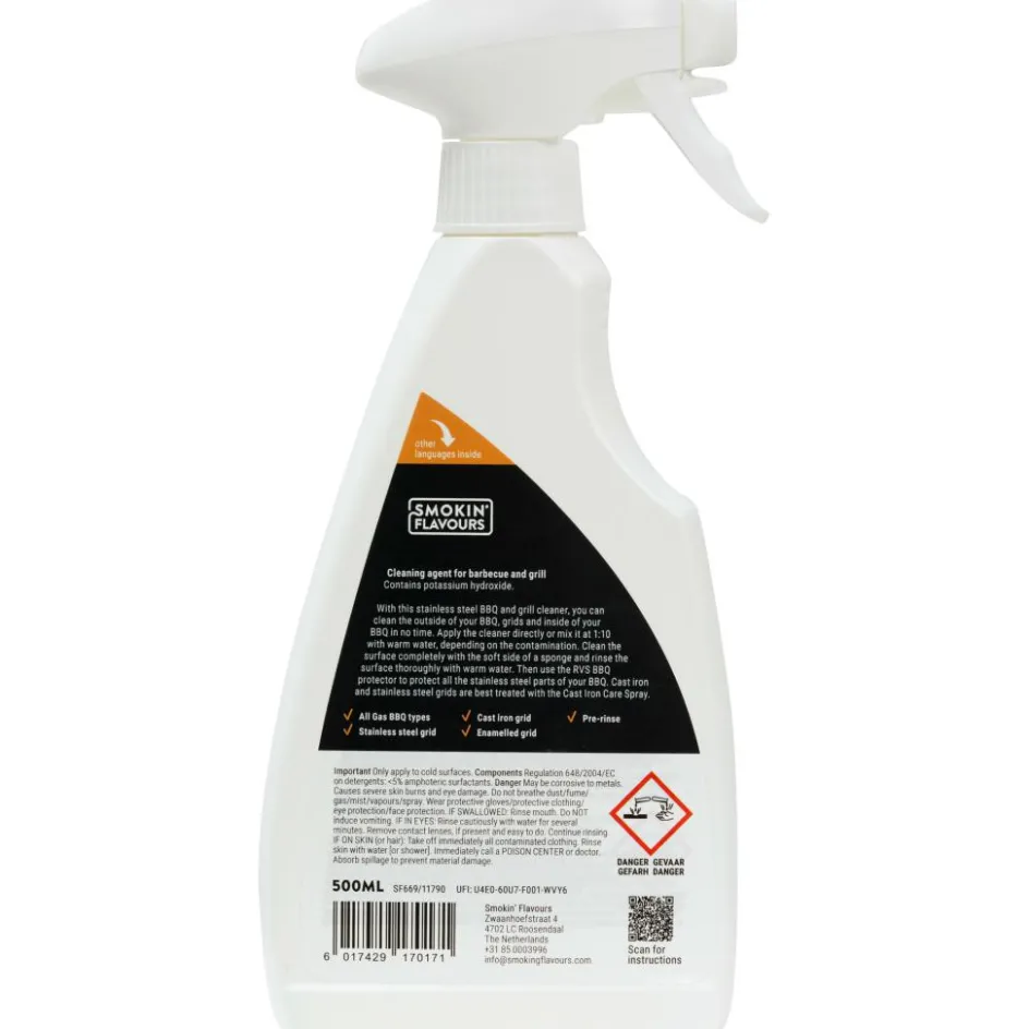 Smokin' Flavours Gas BBQ & Grillreiniger 500 ml