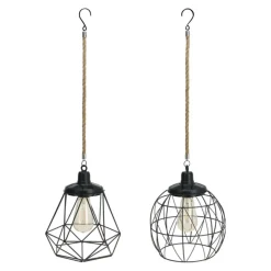 Solar Lantaarn metaal assorti