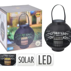 Discount Solar Lantaarn zwart