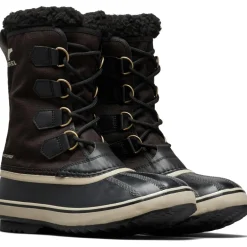 Hot Sorel 1964 Pac Nylon snowboots heren black ancient fossil