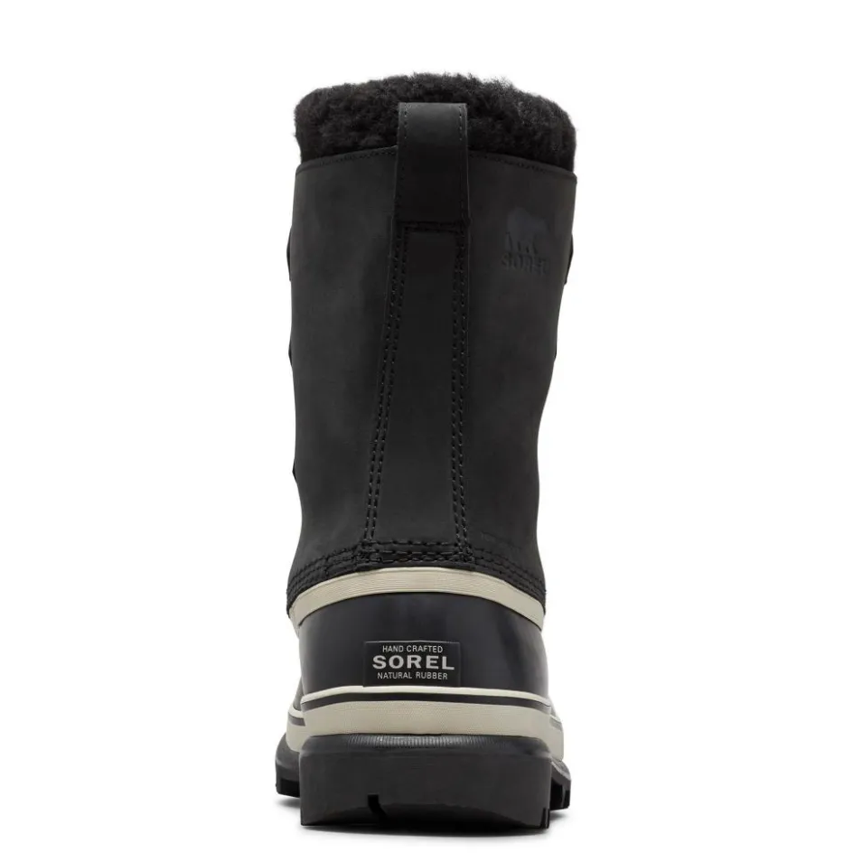 Outlet Sorel Caribou snowboots heren black dark stone