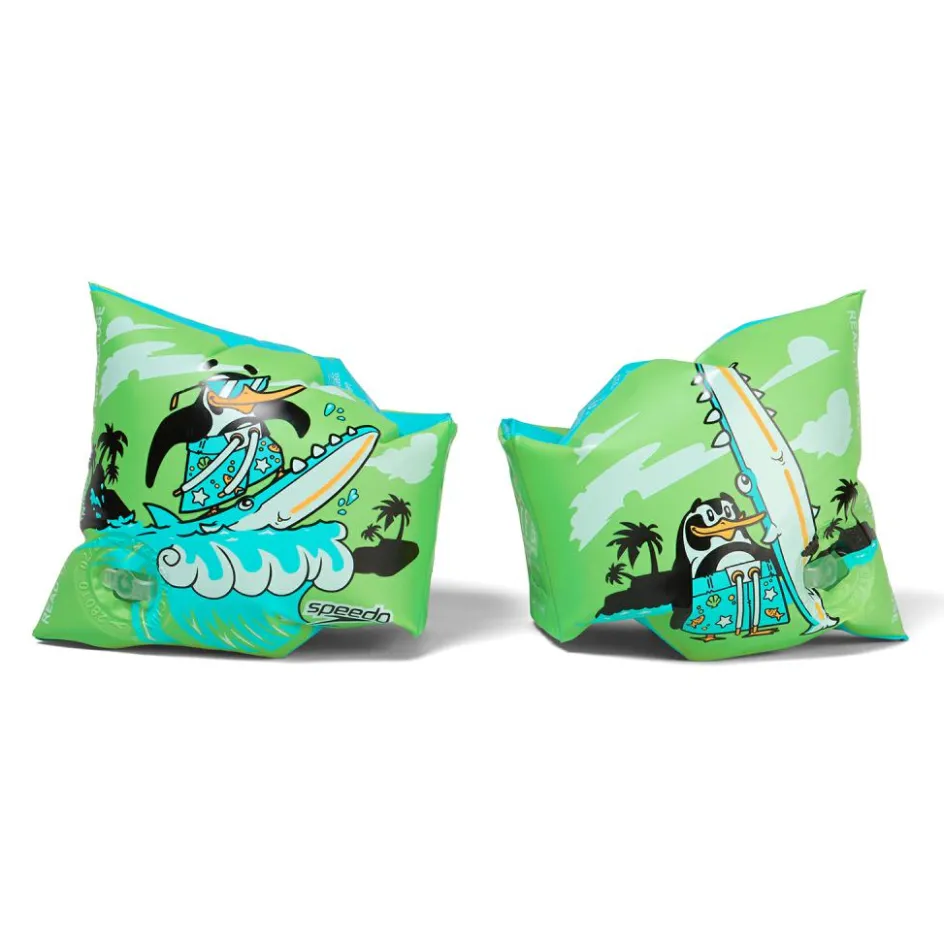 Speedo Chima African Penguin zwembandjes 2 tot 6 jaar - tot 25 kg green