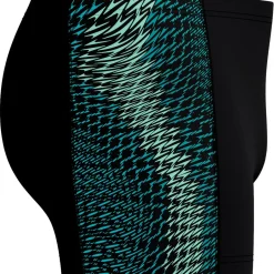 Speedo Endurance+ MAX Tech Panel zwemboxer heren black turquoise