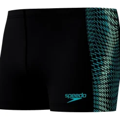 Speedo Endurance+ MAX Tech Panel zwemboxer heren black turquoise