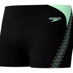 Speedo Hyperboom Splice zwemboxer heren black green