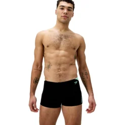 Speedo Hyperboom Splice zwemboxer heren black green