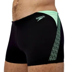Speedo Hyperboom Splice zwemboxer heren black green