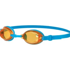 Online Speedo Jet zwembril junior blue orange