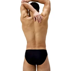 Hot Speedo Medley Logo zwemboxer heren black orange