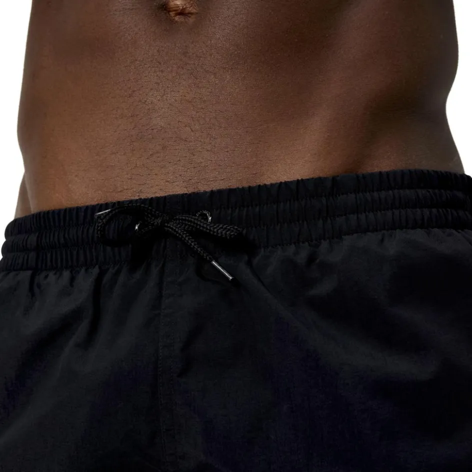 Online Speedo Medley Logo zwembroek heren black neon coral