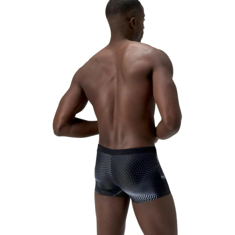 Speedo Valmilton Allover zwemboxer heren black grey