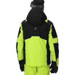 Clearance Spyder Leader winterjas heren lime