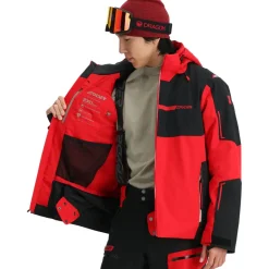 Spyder Titan winterjas heren red