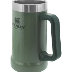 Stanley PMI  Adventure Big Grip Beer Stein thermosbeker 0,7 liter hammertone green