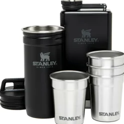 Stanley PMI Adventure Shotglass Classic drinkfles set matte black