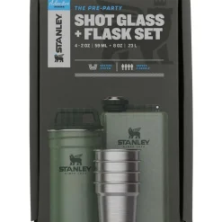 Stanley PMI  Adventure Shotglass Classic drinkfles  set hammertone green