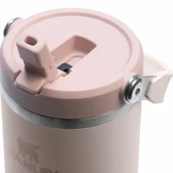 New Stanley PMI Iceflow Flip Straw Tumbler thermosbeker 890 ml rose quartz