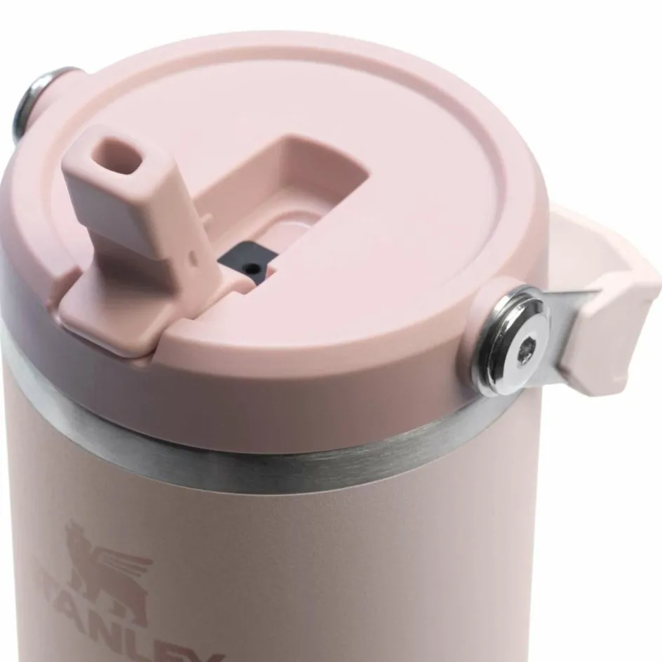 New Stanley PMI Iceflow Flip Straw Tumbler thermosbeker 890 ml rose quartz