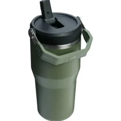 Stanley PMI  Iceflow Flip Straw Tumbler thermosbeker 590 ml dried pine