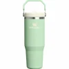 Stanley PMI  Iceflow Flip Straw Tumbler thermosbeker 890 ml  pistachio