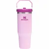 Discount Stanley PMI  Iceflow Flip Straw Tumbler thermosbeker 890 ml cherry blossom