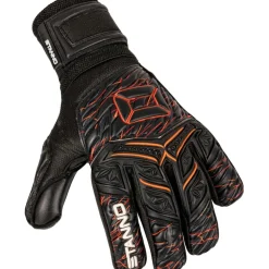 Clearance Stanno Volare Match II keepershandschoenen black grey orange