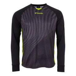 Discount Stanno Vortex keepersshirt heren black neon yellow