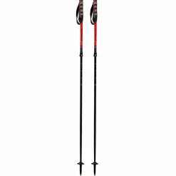 Stöckli Carbon Race WRT Vario skistokken black red -  110 - 135 cm