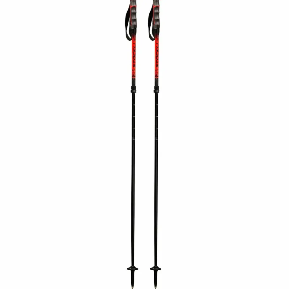 Stöckli Carbon Race WRT Vario skistokken black red - 110 - 135 cm