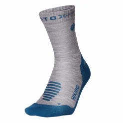 Online STOX Energy Socks  Merino Hiking wandel compressiesokken dames silver grey teal