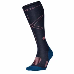Outlet STOX Energy Socks  Merino Hiking wandel compressiesokken dames dark blue coral