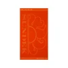 Sundek Jaqcuard strandlaken 180 x 100 cm fluo orange