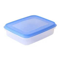 Discount Sunware Club Cuisine vershouddoos 700 ml transparant blauw 3-pack