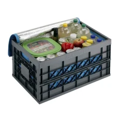 Sale Sunware Square Heavy Duty vouwkrat 45 liter zwart