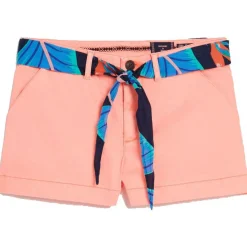 Hot Superdry Chino Hot short dames neon red