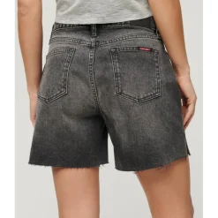 Sale Superdry Cut Off short dames black stone