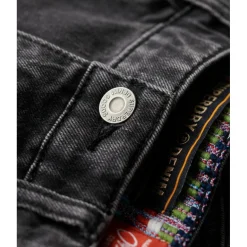 Sale Superdry Cut Off short dames black stone