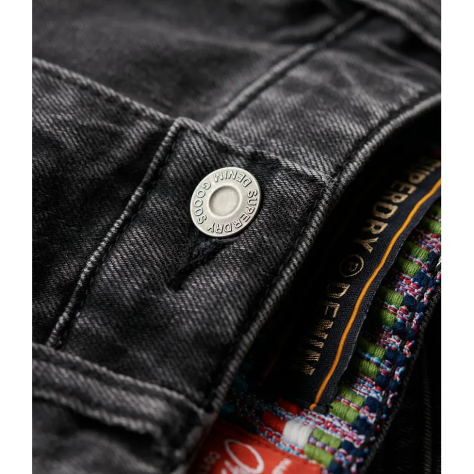 Sale Superdry Cut Off short dames black stone