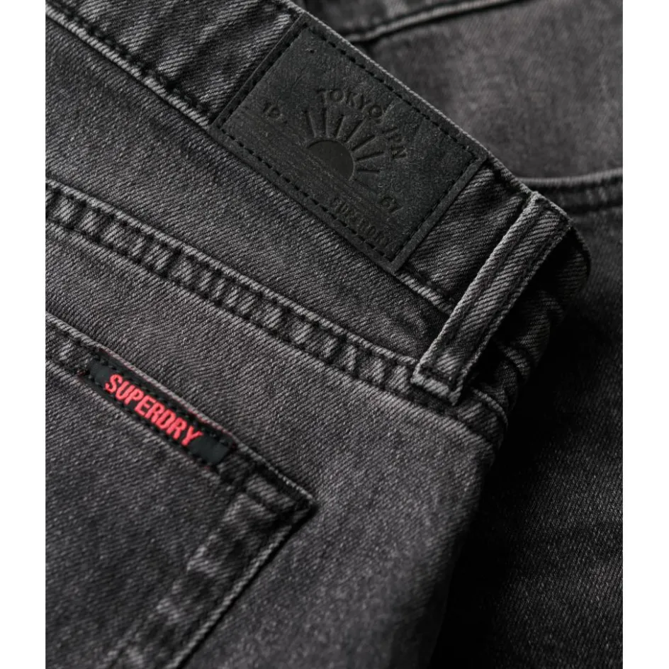 Sale Superdry Cut Off short dames black stone