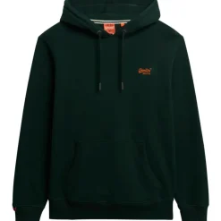 Superdry Essential hoodie heren enamel green