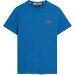 Superdry Essential Logo shirt heren monaco blue