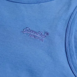 Best Superdry Essential tanktop heren chambray blue