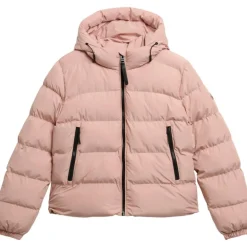 Clearance Superdry Puffer winterjas dames vintage blush