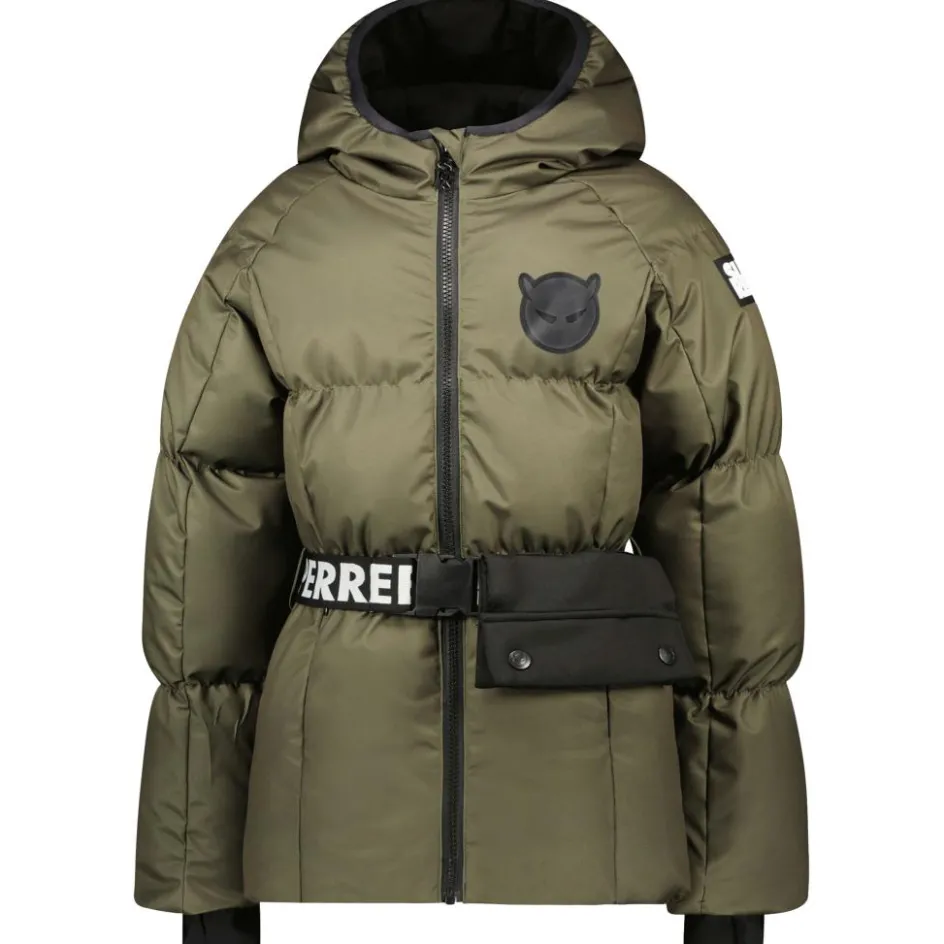 Discount SuperRebel PUFF winterjas junior army green