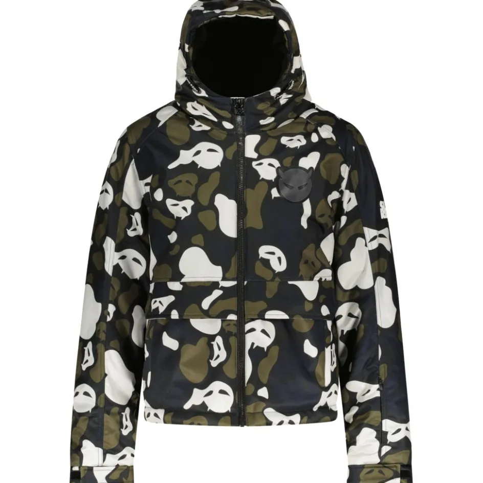 Discount SuperRebel SPACE winterjas junior camou black