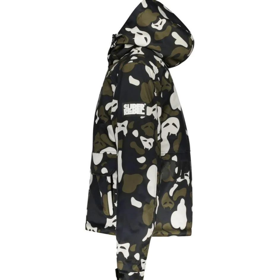 Discount SuperRebel SPACE winterjas junior camou black