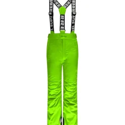 SuperRebel SPEED skibroek junior fluo pistache